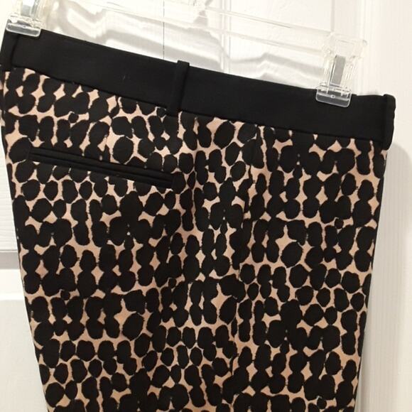 Ann Taylor LOFT Animal Print Slacks, Pants 6/8 - Picture 2 of 6